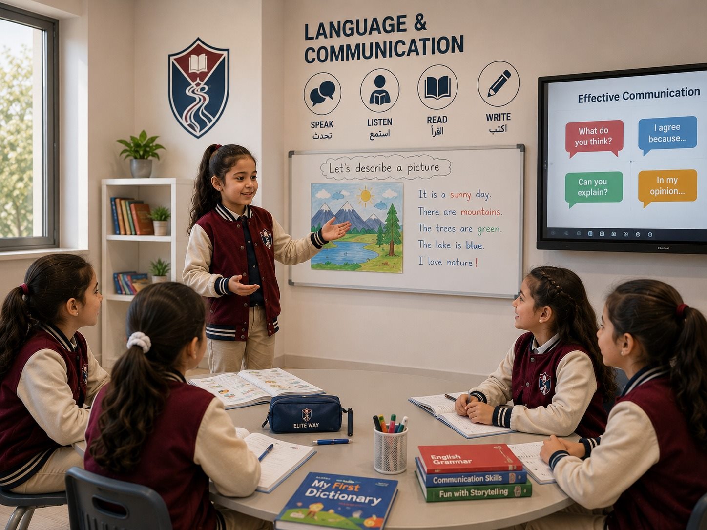 Language & Communication at Elite Way